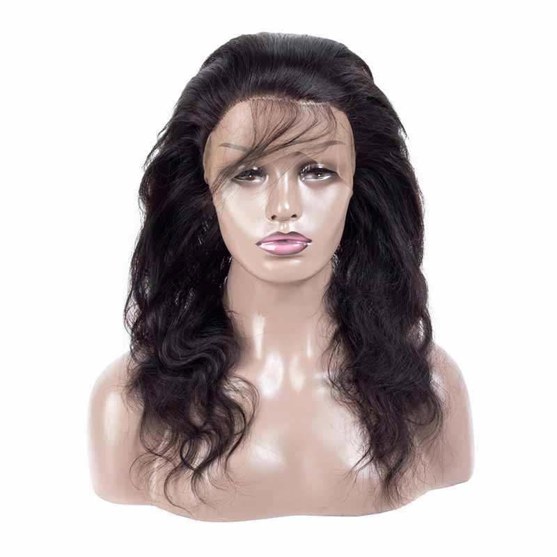 360 lace frontal peruvian body wave