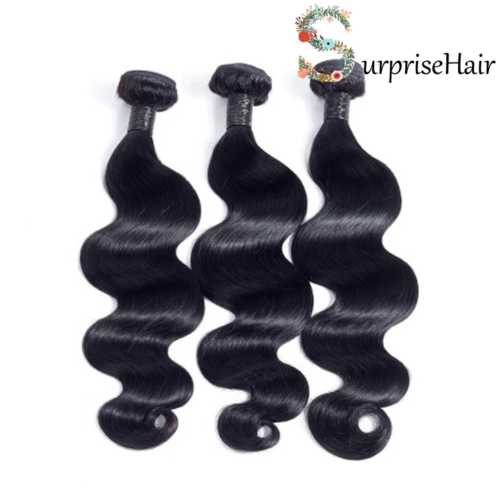 Surprisehair Top Quality 12A Virgin Hair bundles Body Wave 3pc