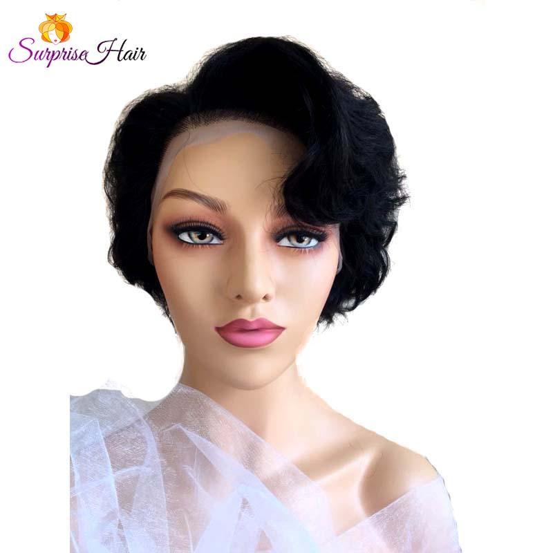 new curly pixie cut wig for african american women