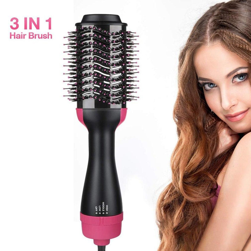 Electric Hair Straighter Multifunction Comb Hair Dryer