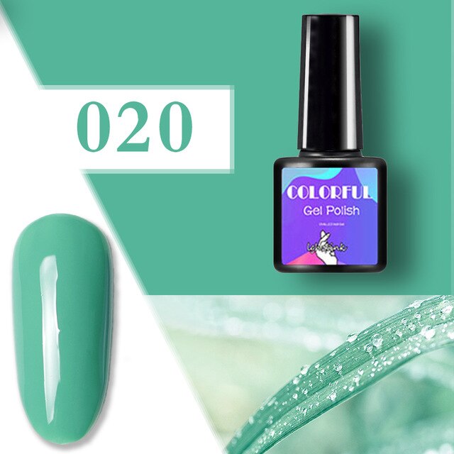 UV Gel Varnish Nail Polish Set For Manicure Gellak Semi Permanent Hybrid Nail Art