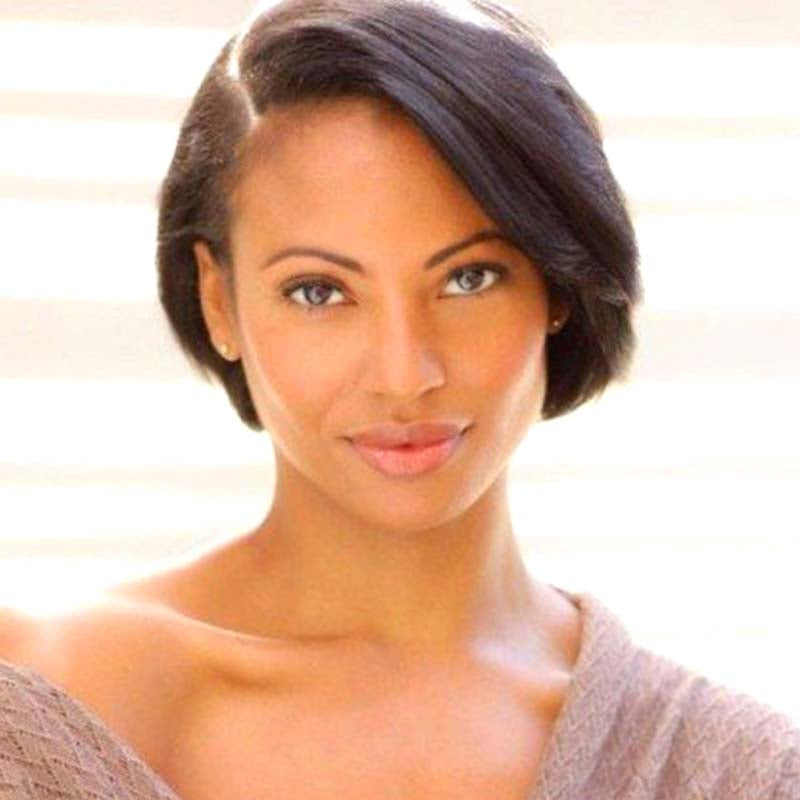 short pixie cut lace wig for black women