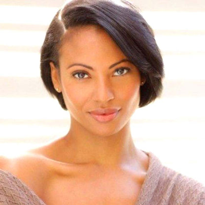 short pixie cut lace wig for black women