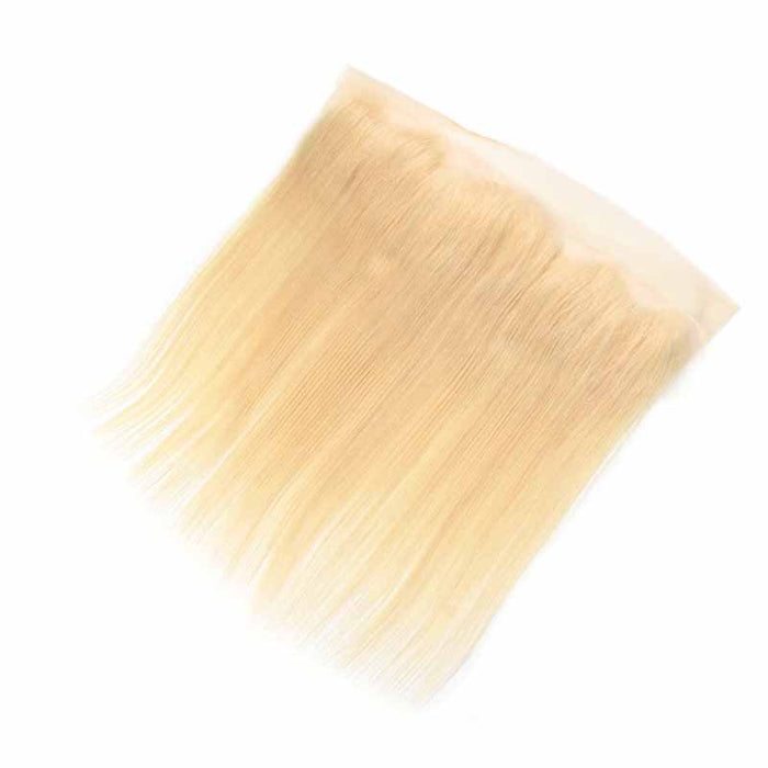 blonde lace front straight human hair for black women