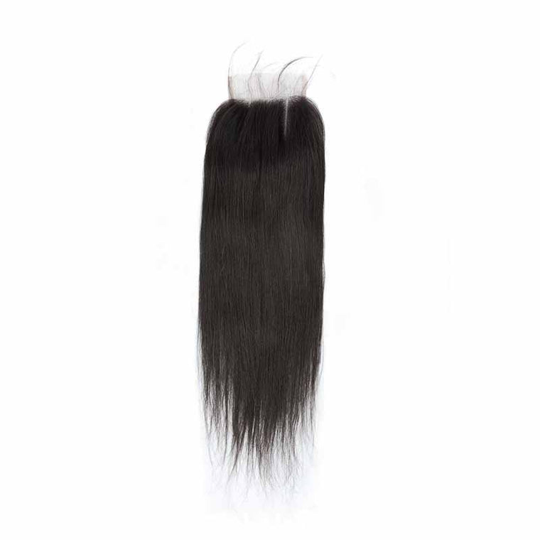 Peruvian hair 3 Part Straight 4x4 Lace Closure with Baby Hair Surprisehair